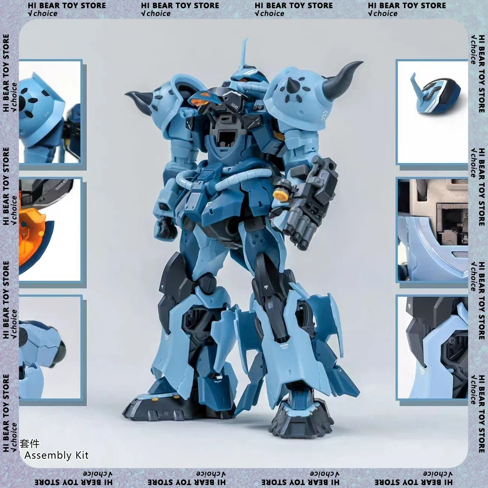 

NIDAI Model 1/144 Ms-07 B3 Gouf Assembly Model Kit Plastic Skeleton Action Figures Abs Collection Statue Models Kids Toys Gifts