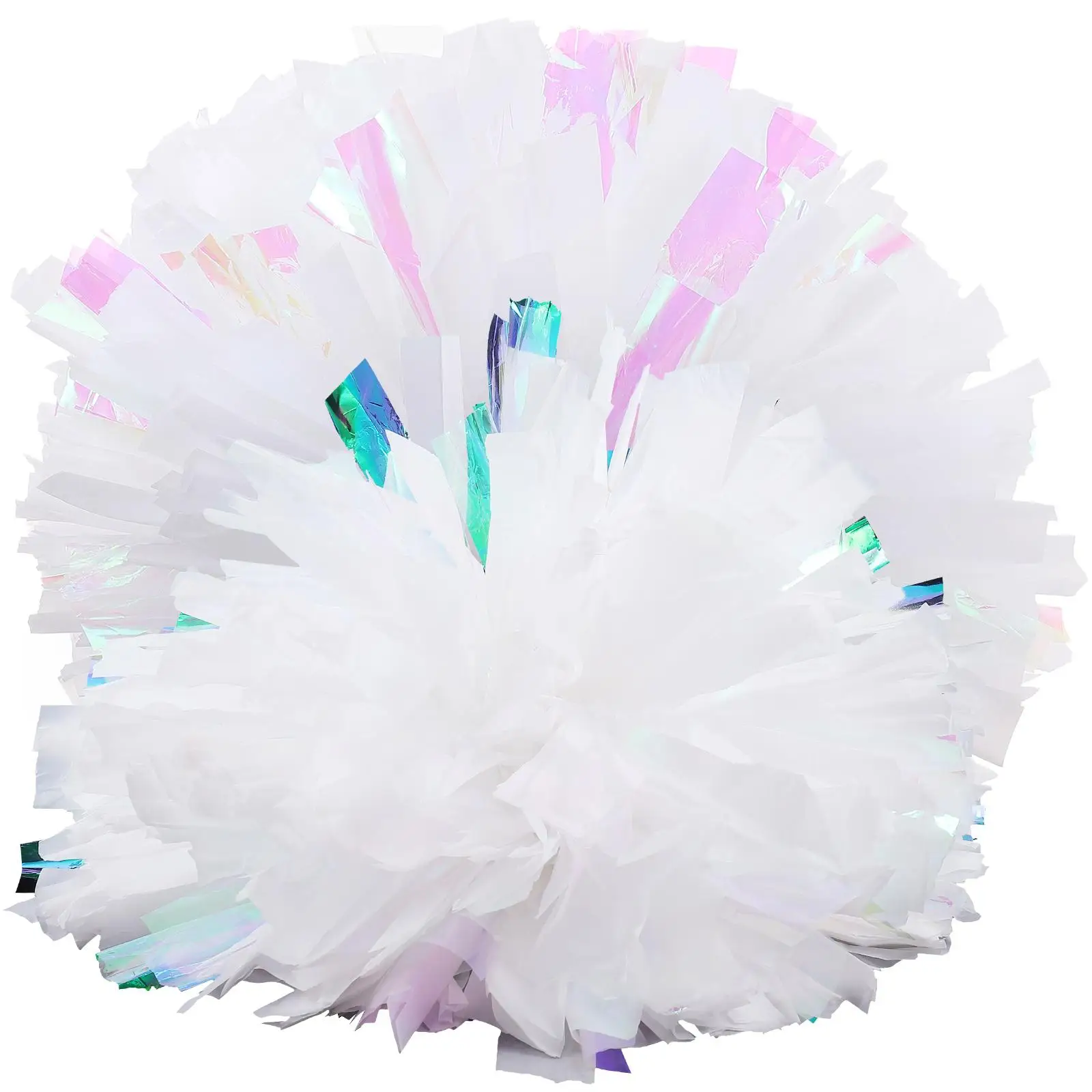 

2pcs Cheerleader Pom Poms H held Flower Balls Durable Lightweight Sports Props Gymnastics Dance Cheers Rich Colors Beautiful