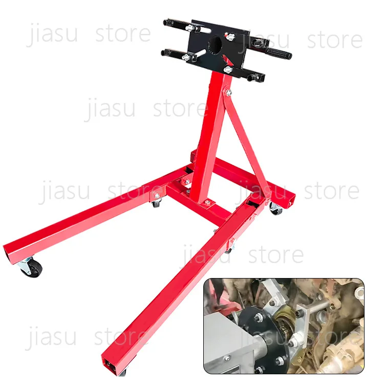 

Heavy Duty Engine Stand 360° Rotating Head Automotive Block Support Vehicle Repair Lift Hoist Bracket