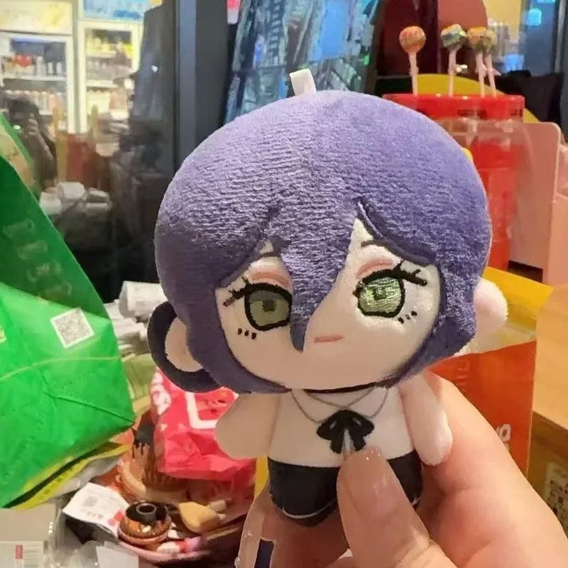 10CM Power Reze Makima Printed Cotton Doll Plush Figure Desktop Ornament Bag Pendant Birthday Holiday Gift for Friends