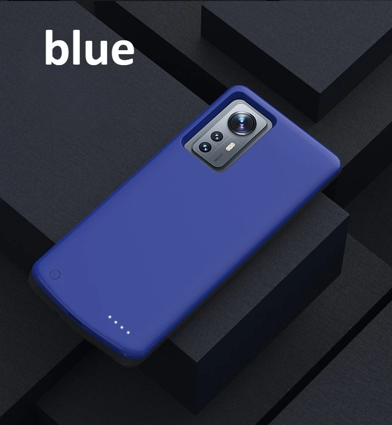 حافظة الطاقة لهاتف Xiaomi 12 12Tpro 12X حافظات شاحن البطارية الخارجية Lite حافظة شحن بنك الطاقة المحمولة #4