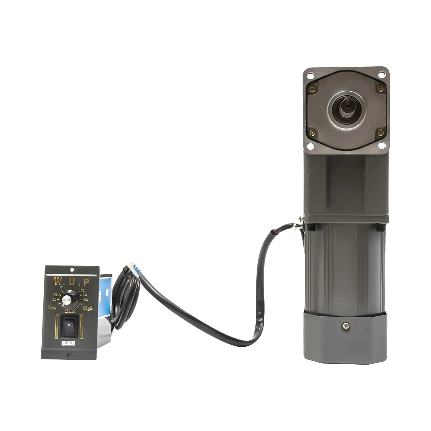 Motoriduttore elettrico con motoriduttore regolatore regolabile a velocità variabile, 90 ° Uscita ad angolo retto, 1:30K 45RPM 20NM