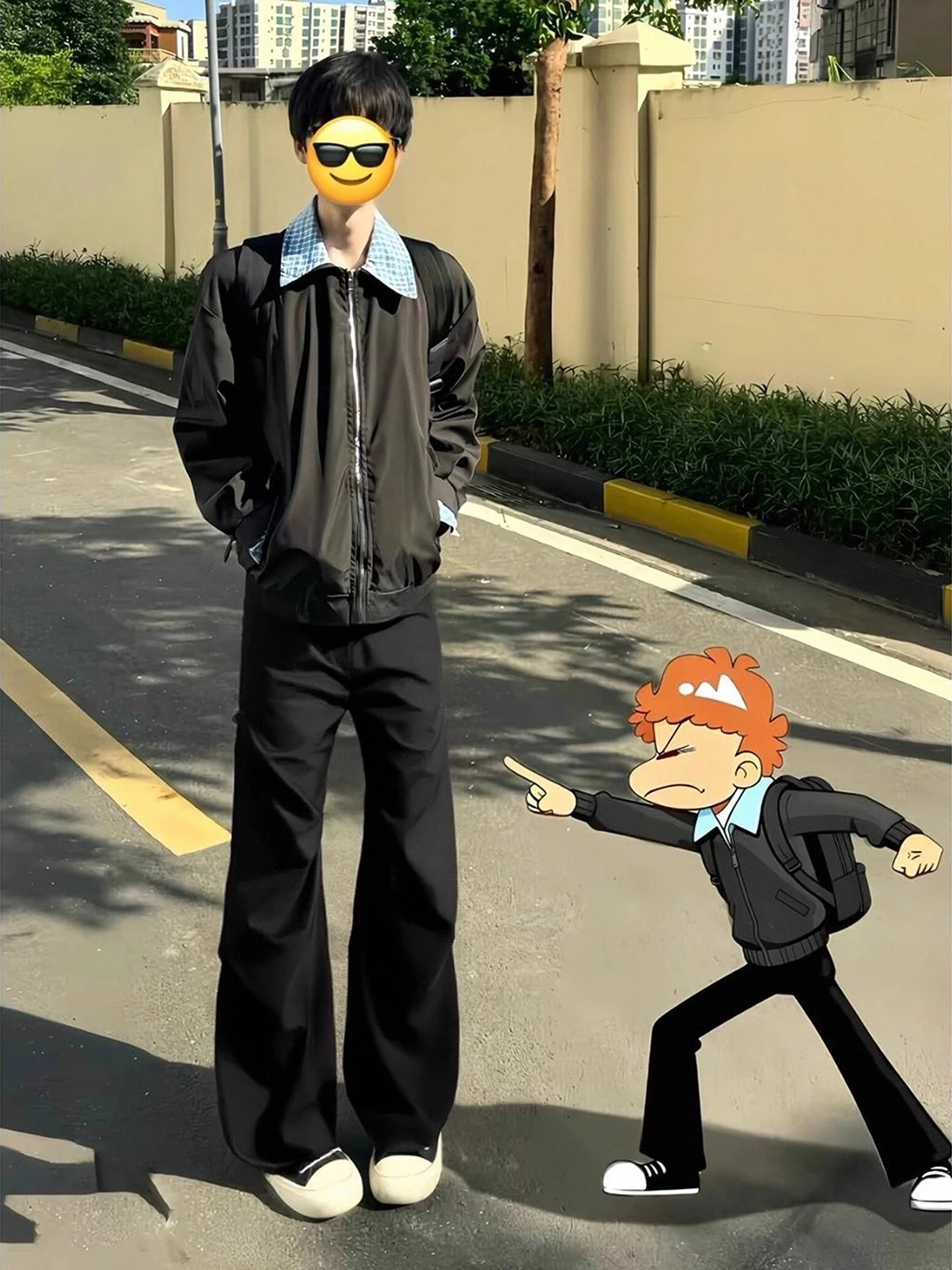 

Cleanfit Men's Bla Pleated Flared Pants Autumn Winter Drapey Fce Lined Wide Leg Workwear Trousers High Waist Wide Leg We...