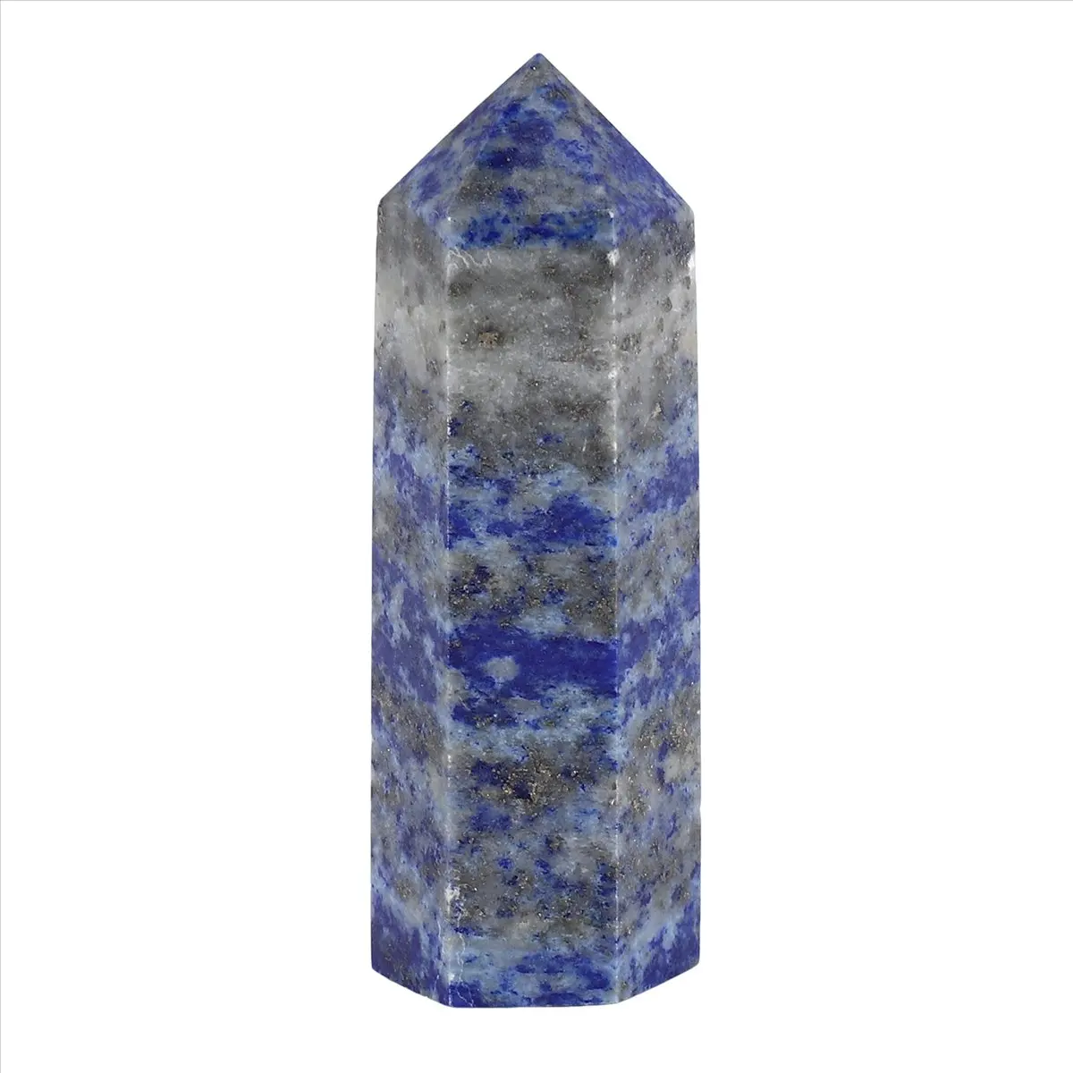 A32I Lapis Lazuli Natural Crystal Column Lapis Lazuli Crystal Column Hexagonal Column Original Stone Decoration Decoration 5-6cm