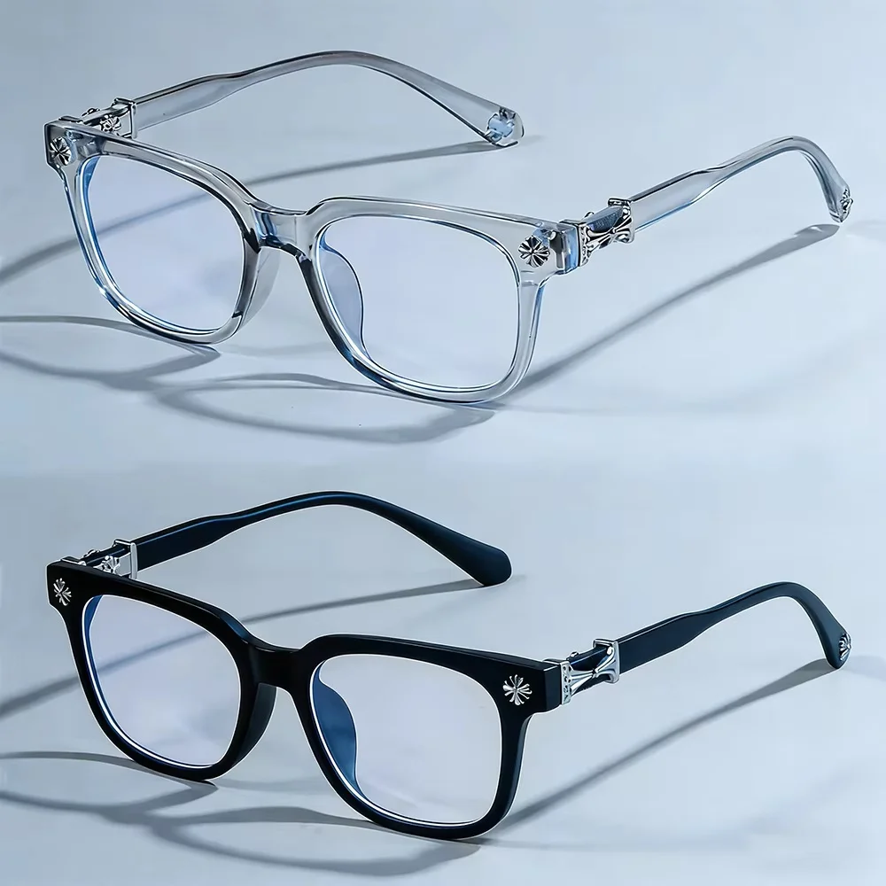 Classic 2Pcs Square Anti Blue - مراجعة Gaming Glasses Blue وسعره
