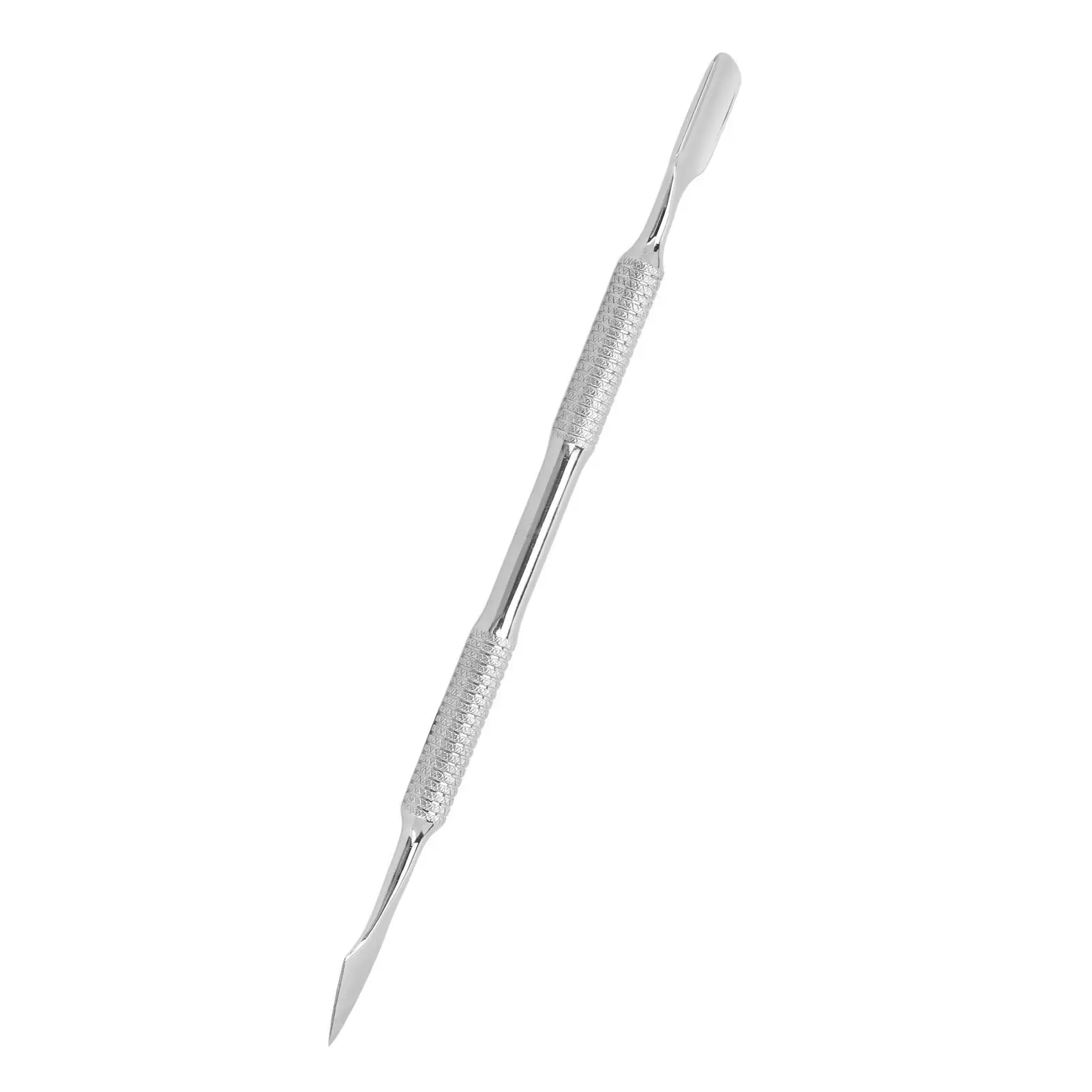 Doppelend-Nagelschieber aus Edelstahl, bequem für den Nagellackentferner-Werkzeug zu Hause oder im Salon