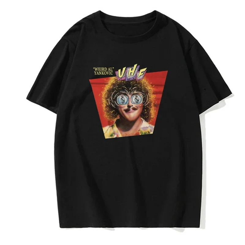 Summer Clothes Black T Shirts Boys White T Shirts T Shirt for Men Man T-shirt Cotton Crew Neck T-shirt Weird Al Yankovic T-Shirt