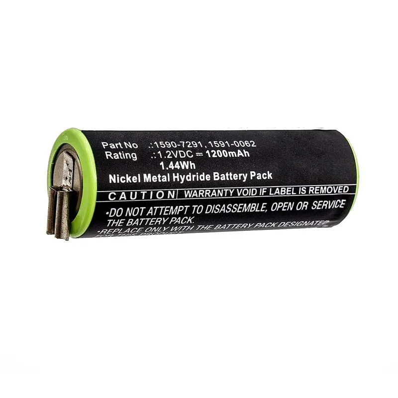 Bateria zastępcza 1.2V dla Moser ChroMini 1591/1591Q/1591B, w pełni kompatybilna z 1591-0062, 1591-0067 ,1590-7291