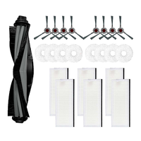 B64B-For Yeedi Mop Station Pro Robot Vacuum Cleaner Accessory Spare Parts Main Roller Side Brushes Hepa Filter Mop Cloth