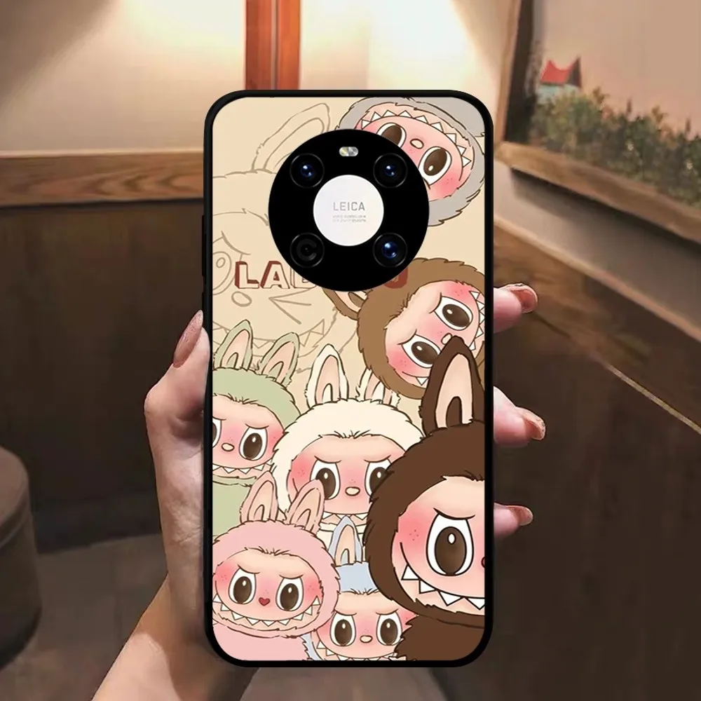 New Kawaii Cute Labubu Phone Case For Huawei Mate 10 20 30 40 50 lite pro Nova 3 3i 5 6 SE 7 pro 7SE