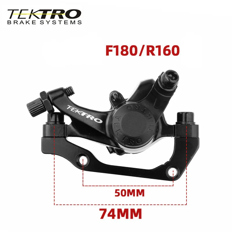 TEKTRO M280 Mountain Bike Line Pulling Disc Brake for 160mm rotor MTB Disc Brakes Wire-controlled mechanical disc brake