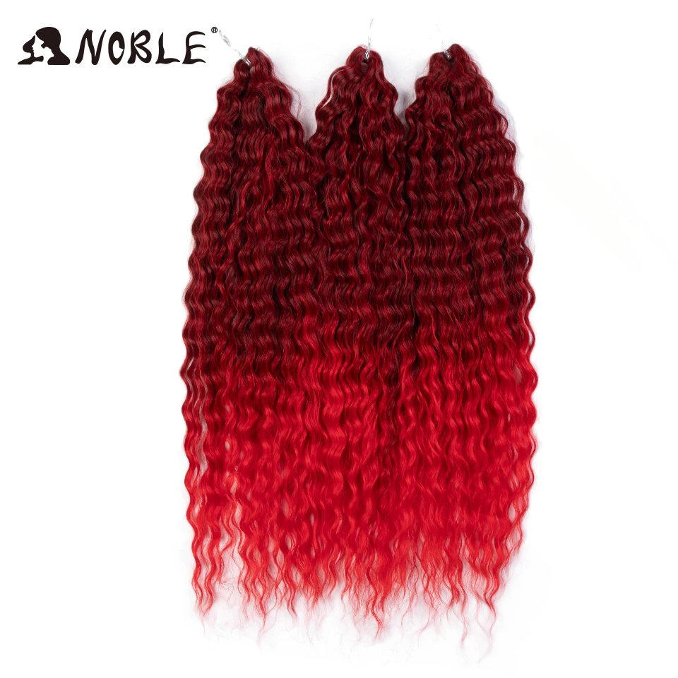 Edles Lockenhaar, Wasserwellen-Twist-Haare, Ombre-Blond, 25 Zoll, synthetisches Flechthaar, tiefe Wellen, Haarverlängerung zum Flechten – Detail 11