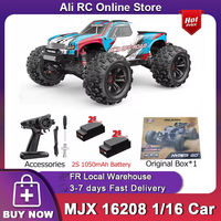 (no stock)MJX Hyper Go 16208 1/16 Brushless RC Car High-Speed Off-Road Truck 2.4G 4WD Remote Control Racing RC Car Toys Boy Gift