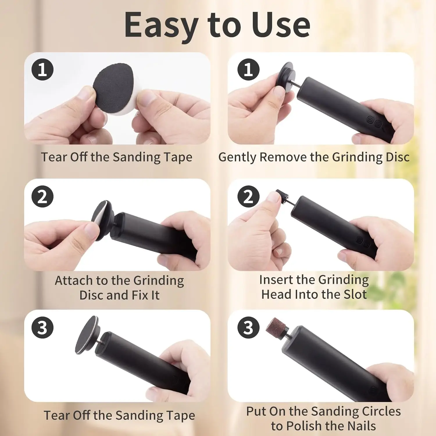 2 في 1 الكهربائية مزيل مسامير القدم اللاسلكي قدم ملف آلة المهنية مانيكير باديكير أداة مجموعة العناية بالقدم للبشرة الميتة #5