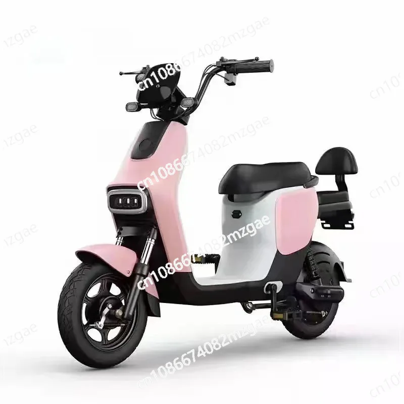 

New small electric vehicle, the whole vehicle is painted to commute two-wheeled electric bicycle