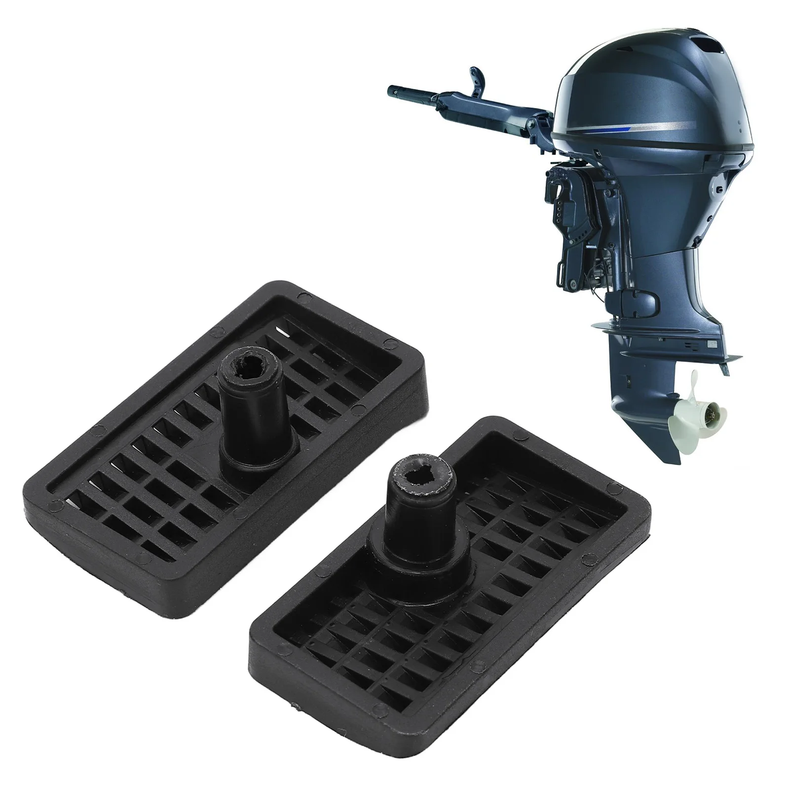 

Pair Marine Outboard Engine Water Inlet Covers 6H1‑45214‑00 Left Right Replacement for Hi dea Par sun 6H1 Mode 2T 60HP