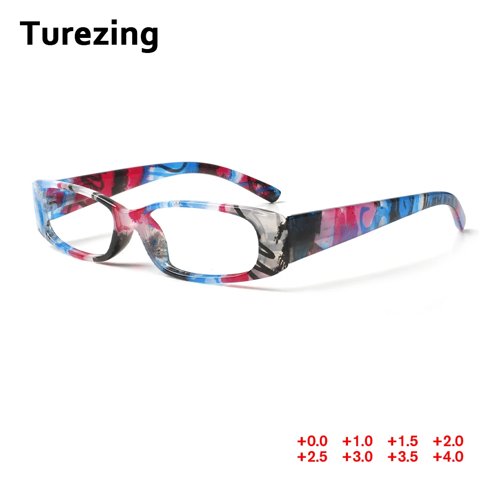 

Turezing Reading Glasses HD Lenses Ultralight Men Women's Grade Glasses Presbyopic Eyewear with Spring Hinge Stylish Glasses