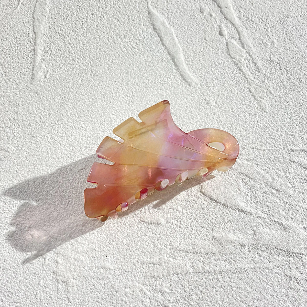 

Acetate Purple Gradient Peacock Shaped Hair Claw Clip For Women Girls Fashion Geometric Jewelry Accessories Tool Headress