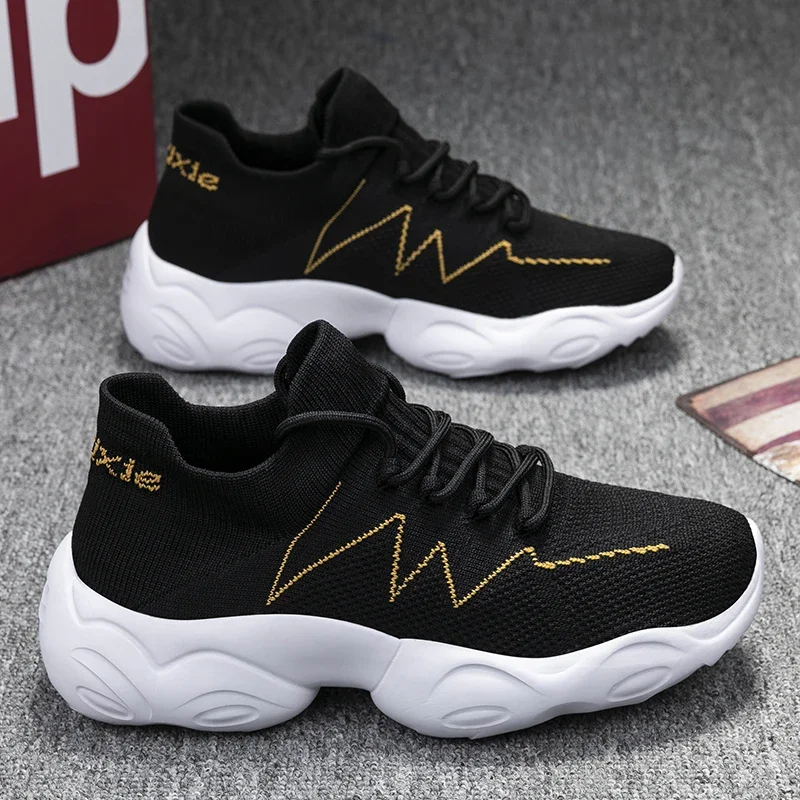 Canvas Flat-Heel Sneakers Shoes Women Rubber Linen Ladies Shoes Designer High Quality Running Shoes International Brand Tennis