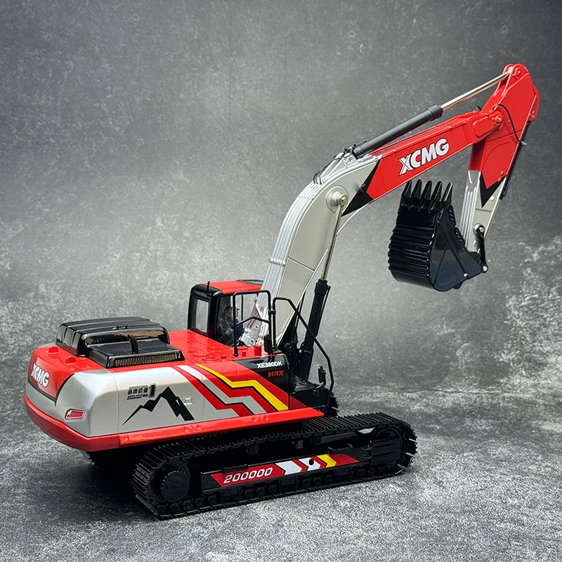 XCMG 1:30  XE380DK Excavator commemorative edition alloy construction machinery model Static model Holiday gift collection