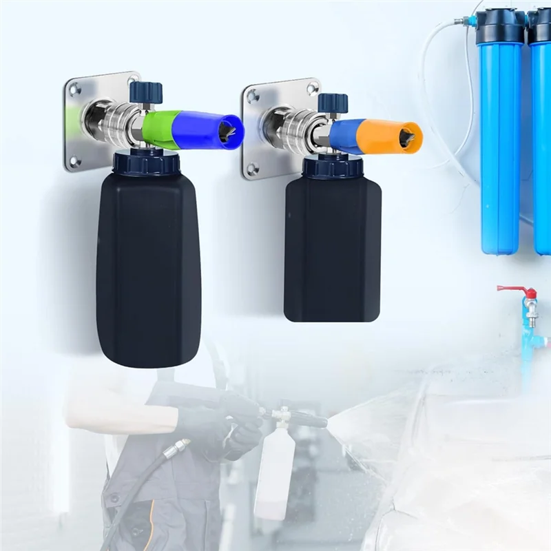 

【New-Sale】2PCS Foam Cannon Holders For Pressure Washer- 1/4" Interface Compatible Gun Holders