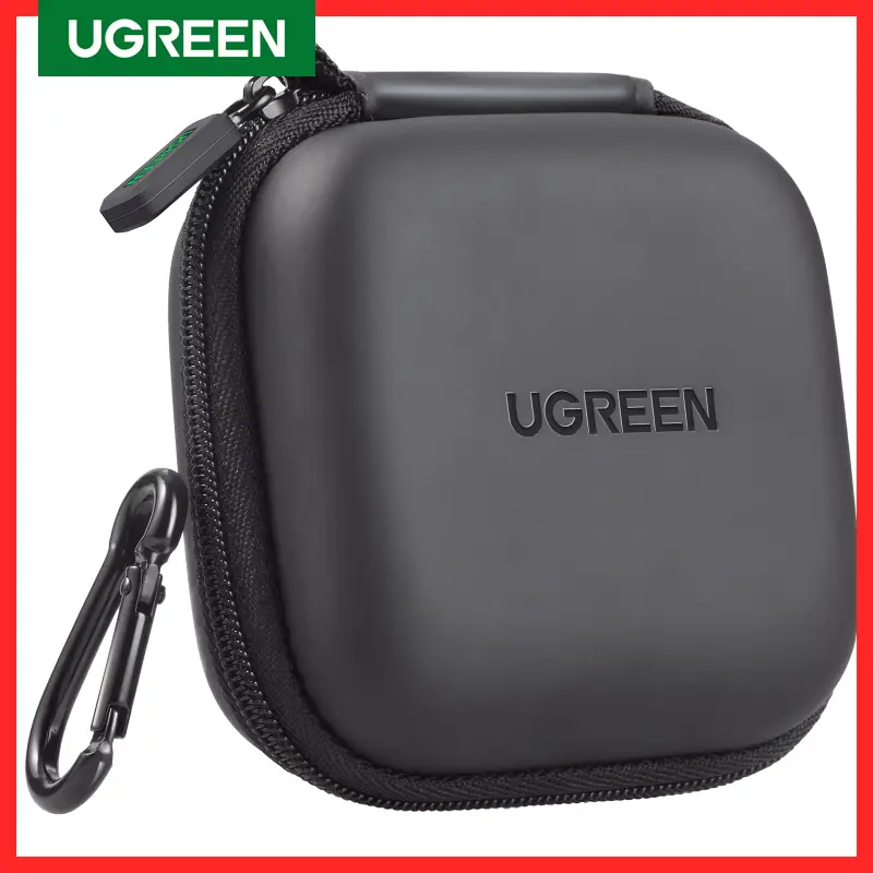 علبة UGREEN لسماعات أبل إيربودز برو، حقيبة صلبة لسماعات البلوتوث اللاسلكية، علبة تخزين فاخرة لطيفة لسماعات إير بودز