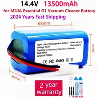 Original 14.4V 13500mAh Li-ion Battery for Xiaomi MIJIA MI Robot Vacuum-Mop Essential G1 MJSTG1 Vacuum Cleaner 18650 Battery