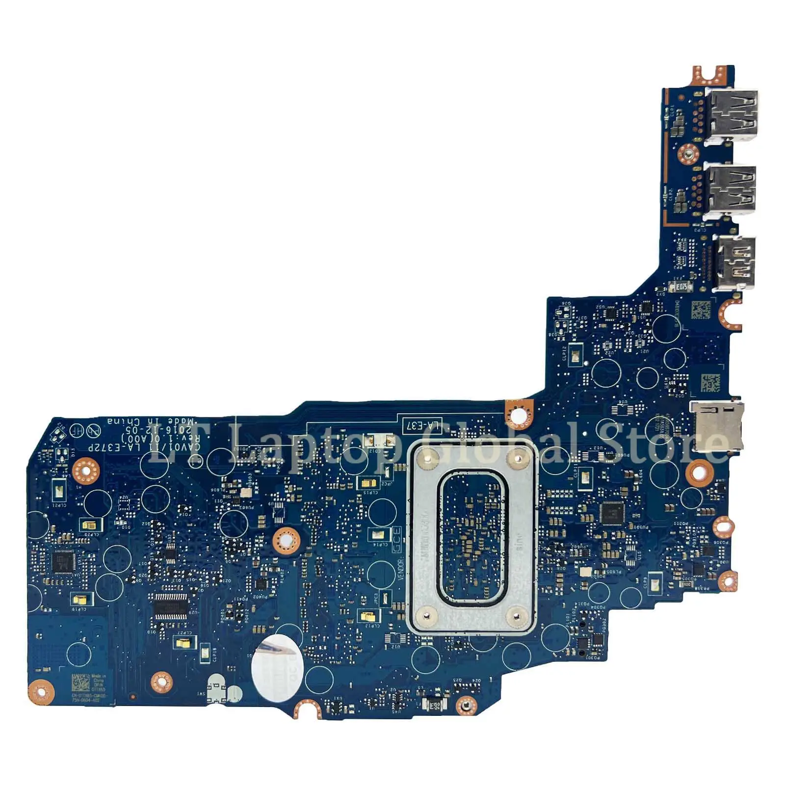 LA-E372P Notebook Mainboard For Dell Chromebook 11 3180 3189 Laptop Motherboard N3060 CPU 4G/8G-RAM 16G/32G/64G-SSD Tested OK