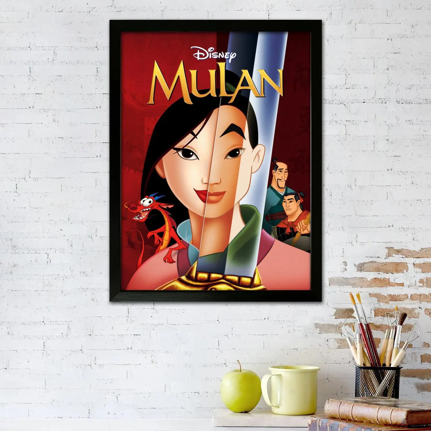 ملصق فني من القماش Mulan II، لوحة فنية جدارية، طباعة صور، عائلة حديثة، ديكور غرفة النوم، ملصقات، لوحة زخرفية #2
