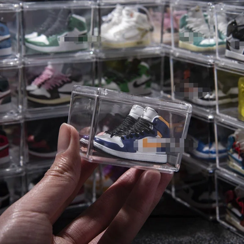 زخرفة مبتكرة على سطح الطاولة لصديقك وصديقتك هدية عيد ميلاد لعب عصري، جدار حذاء صغير