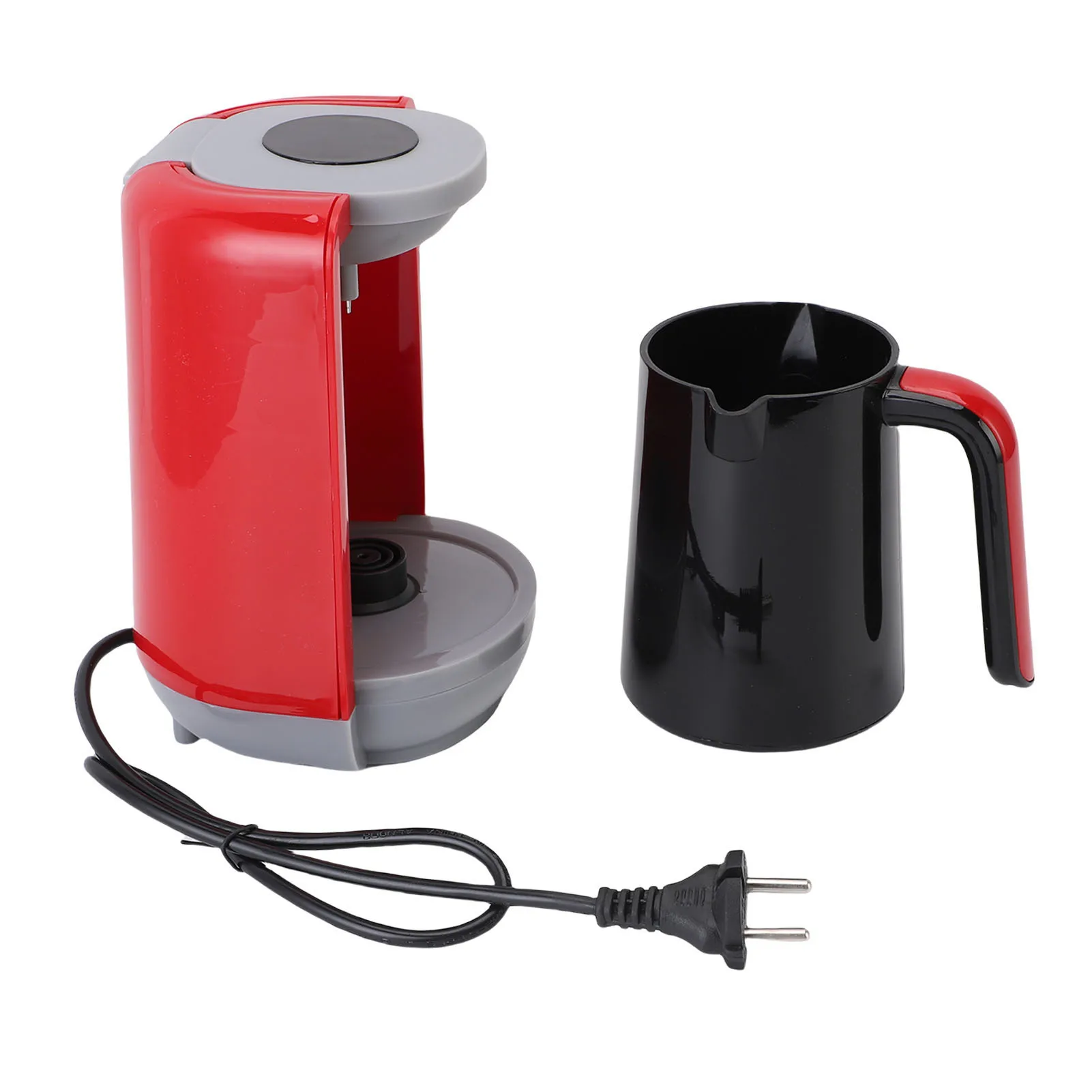 

Turkish Coffee Maker 3 Heating Modes 5 Cups Stainless Steel Probe LCD Display Portable Turkish Coffee Machine for Hot Beverage