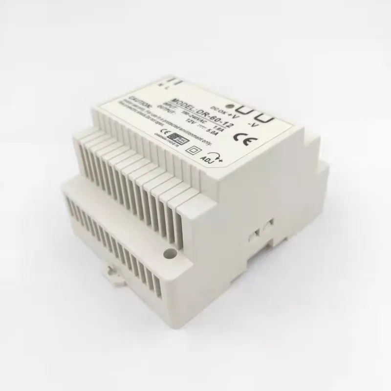 DR-30- DR-45- DR-60- 5V 12V 15V 24V Din rail Single Output Switching Power Supply 30W AC Dc Converter
