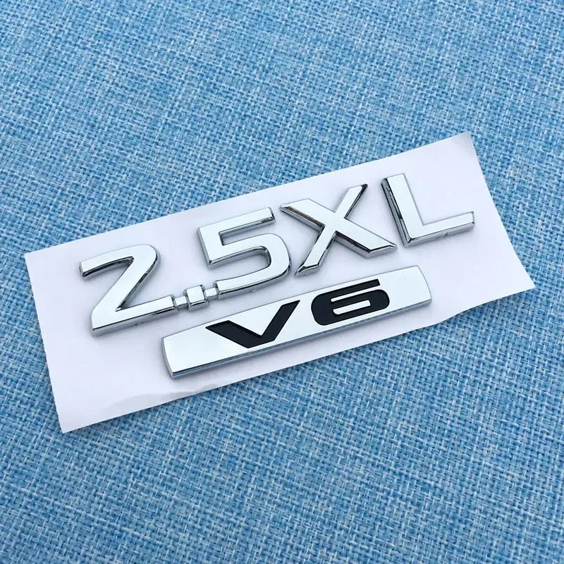 For Nissan Teana displacement 2.5XV 350JM 2.5XL 230JK 250XV V6 TEANA letter digital badge car stickers body trunk decorate label