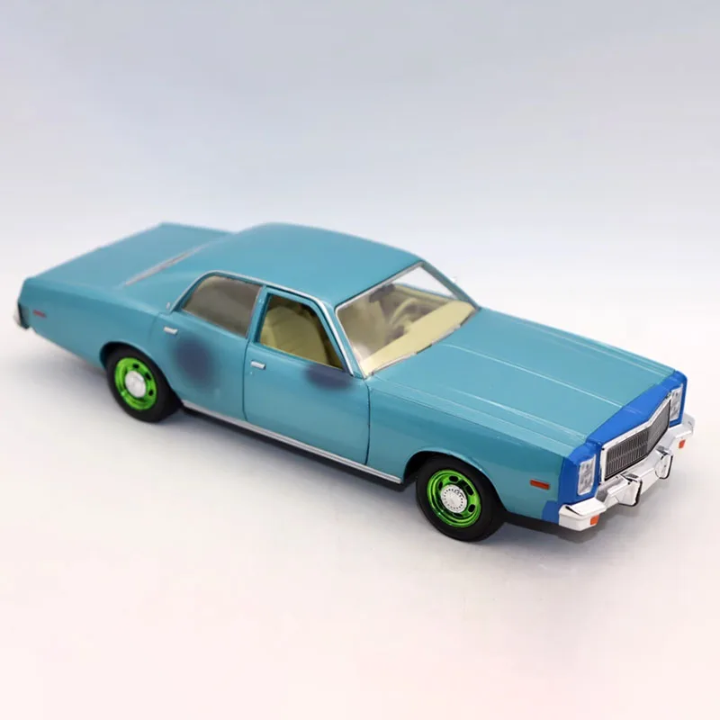 Modèle de voiture de Simulation en alliage Plymouth Hunter's 1977 moulé sous pression, échelle 1/24, Collection statique, jouets de vacances décorés, cadeau Souvenir