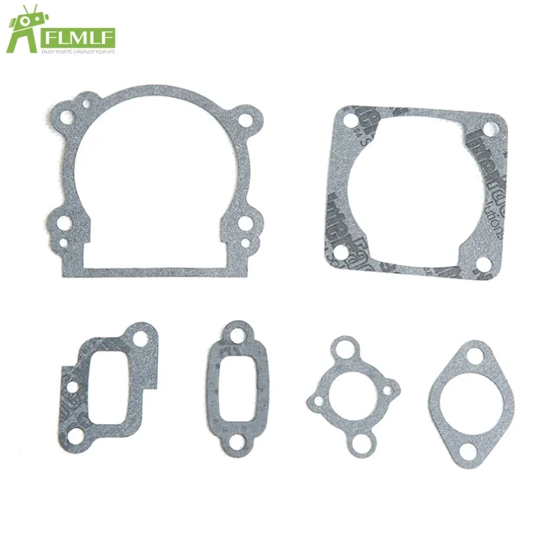 4 Bolt Gasket Set for 32cc 36cc Engine for 1/5 Hpi Rofun Rovan Km Baja Losi FG Rc Car Toys Parts GoPed