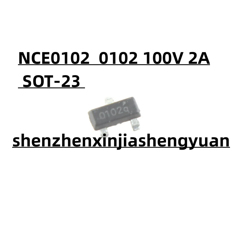 

50pcs/Lot New origina NCE0102 0102 100V 2A SOT-23