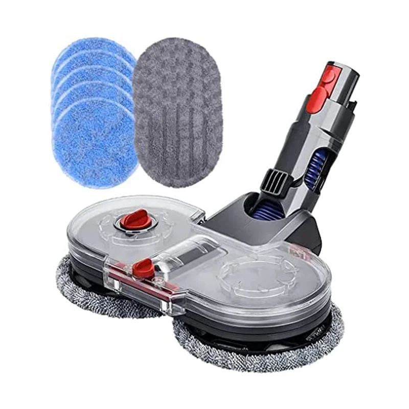 

A14G-Электрическая насадка для швабры для пылесоса Dyson V7 V8 V10 V11 V15 со съемным резервуаром для воды, набор из 10 подушечек для швабры