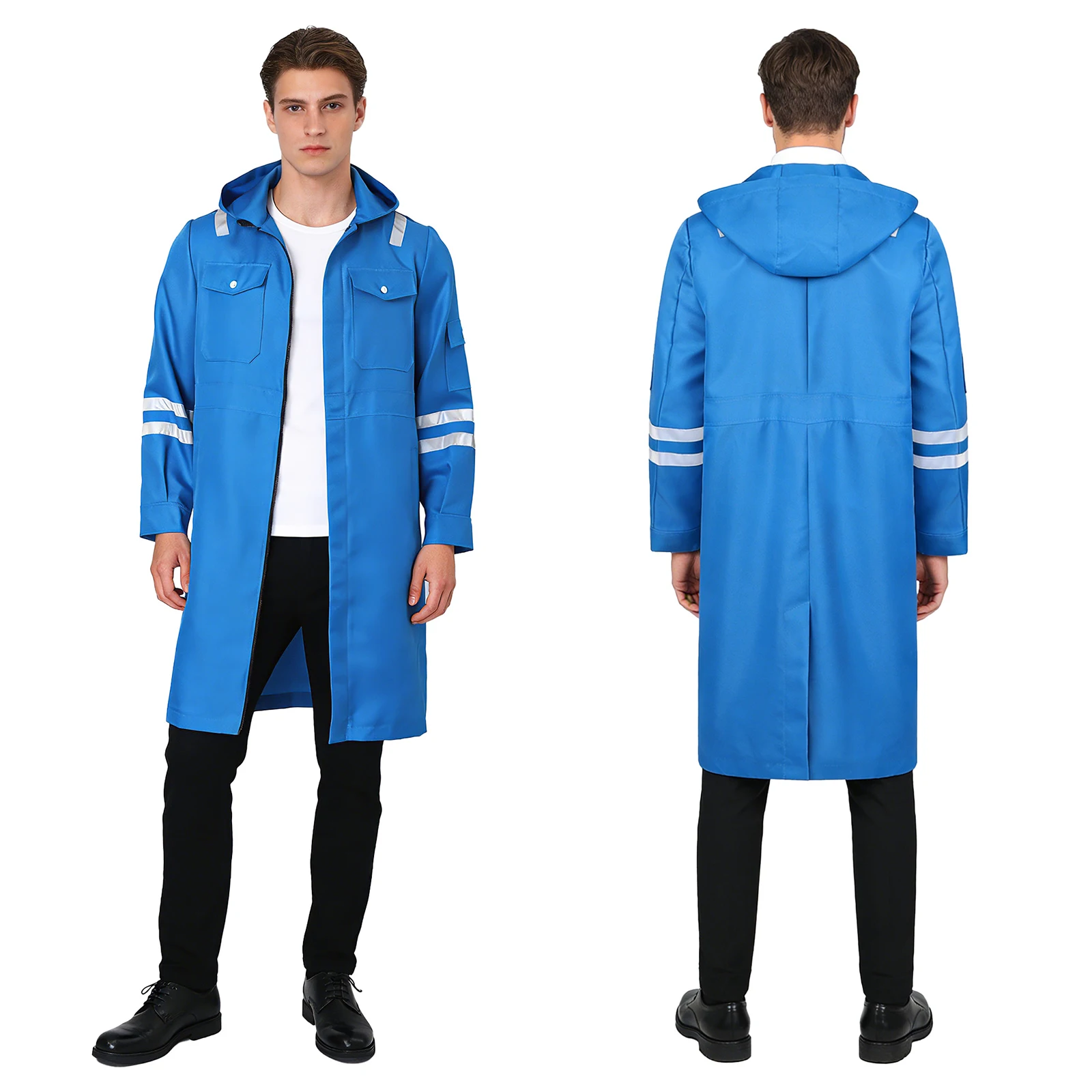 mens-reflective-long-work-jacket-with-detachable-hood-multiple-pockets-long-sleeves-front-zip-heavy-duty-warehouse-coat-workwear