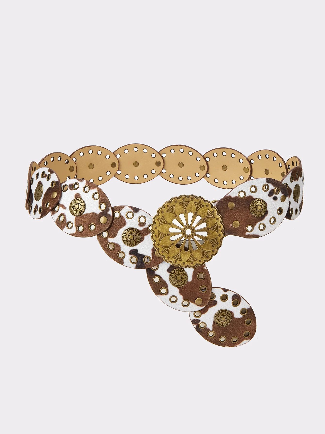 1pc Cintura in vita da donna retrò marrone Accessorio elegante per abiti Camicie Jeans Adatto per cene Feste Gite Abbigliamento quotidiano