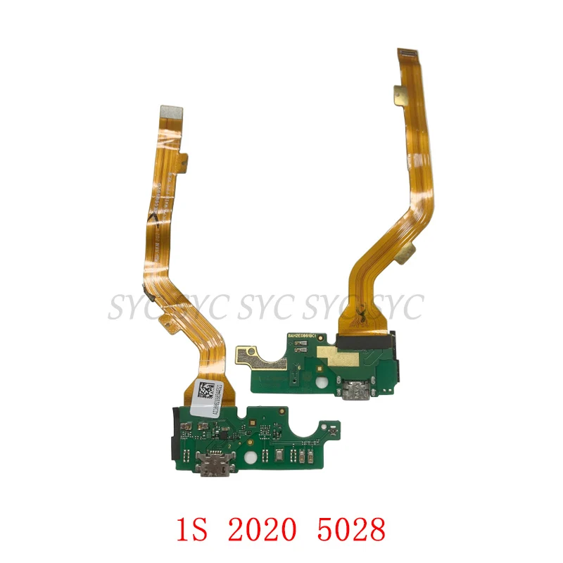 USB Charging Port Connector Board Flex Cable For Alcatel 1S 2020 5028 1X 2019 5008 Charging Connector Replacement Parts