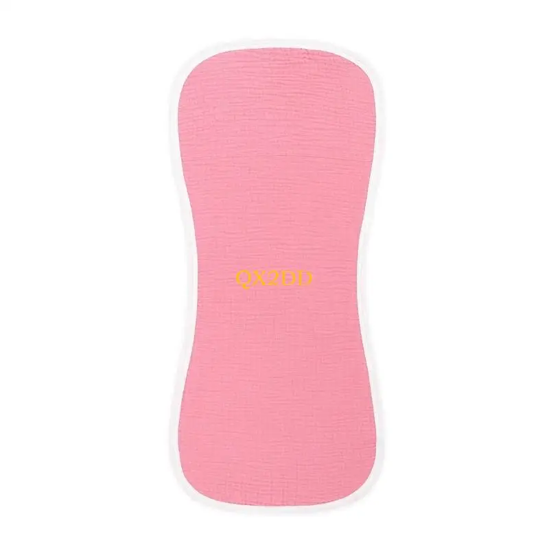 QX2D 3 قطعة منشفة لعاب الأطفال مريحة القطن ملابس التجشؤ لصبي الفتيات تغذية الطفل منشفة الرضع التجشؤ القماش #3