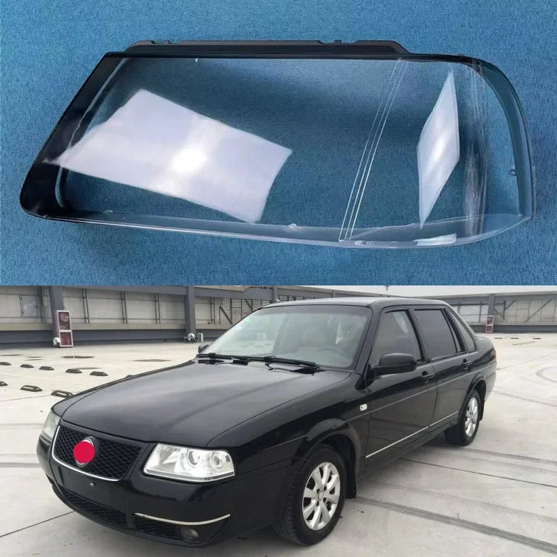 

For Volkswagen Santana 3000 2003-2011 Headlight Cover Transparent Headlamp Lamp Shell Lens Replace Original Lampshade Plexiglass