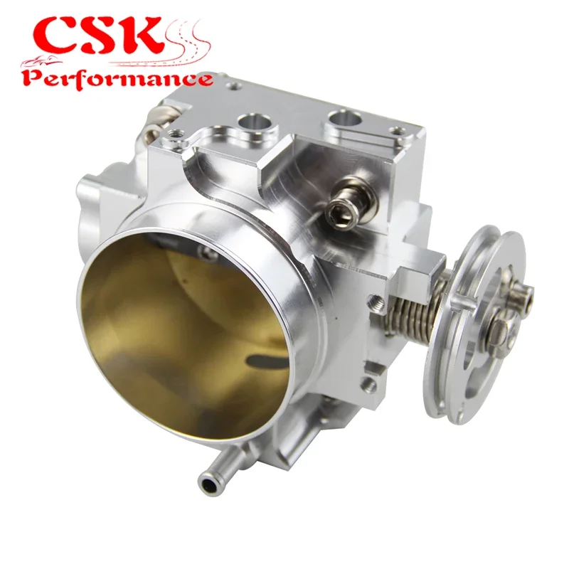 

Throttle Body 70mm Intake Fit for Acura Honda K-Series Engine K20A/K20A2/K20A4/K20A6/ K20A3/K20Z3 Black/Silver
