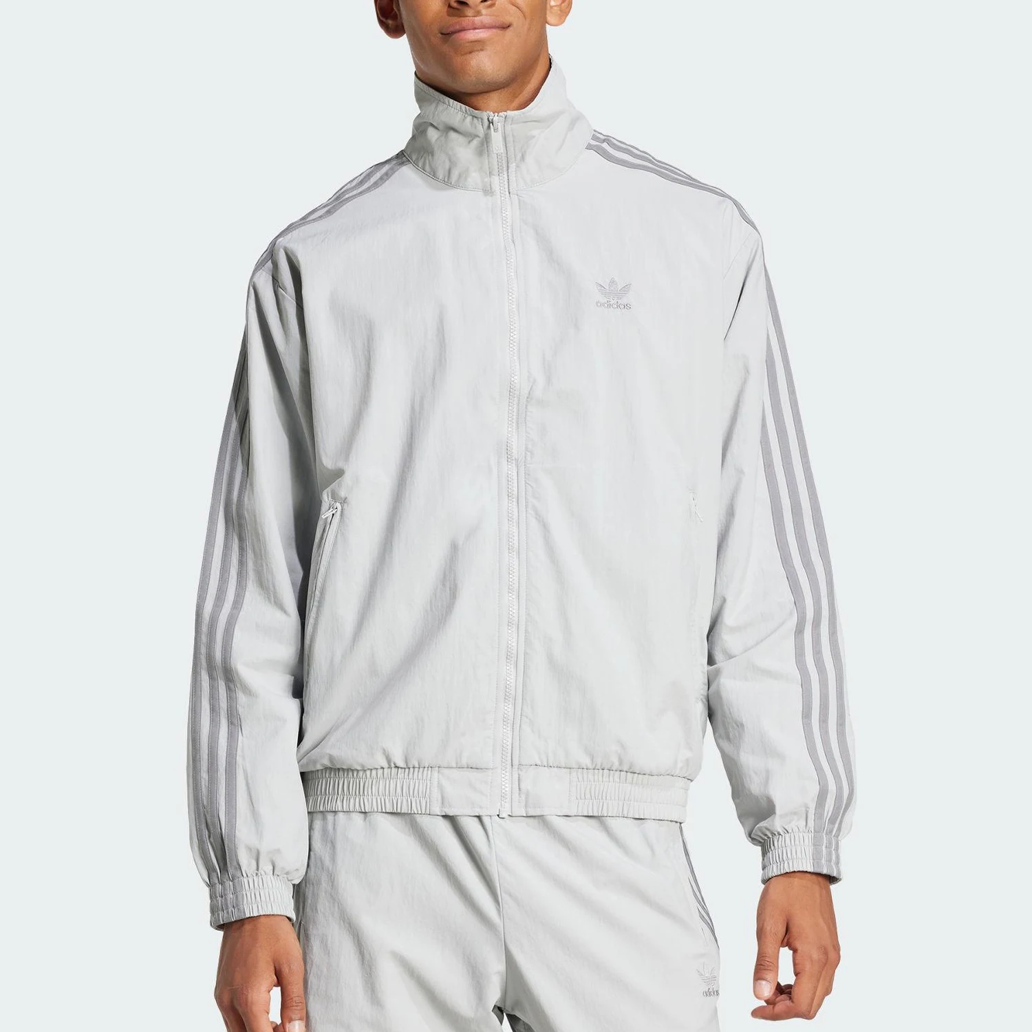 

Adidas genuine clover woven men's sports retro jacket JD0436