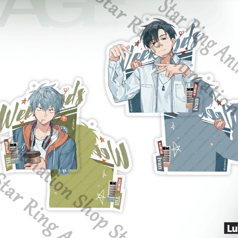 

Anime Alien Stage Ivan Till Badge Tinplate Emblem Photo Paper Card Acrylic Pendant Standing Sign card Cospaly Cartoon Gift