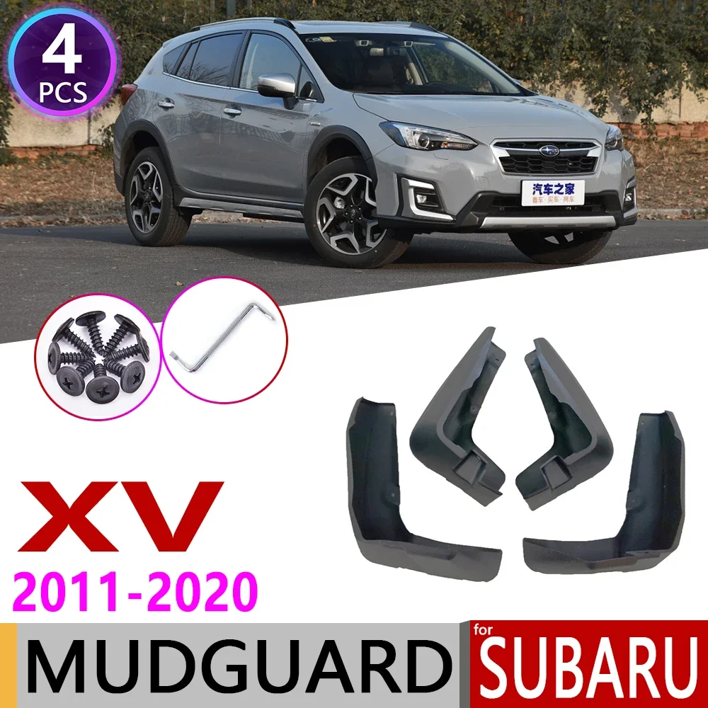 

Mudflap for Subaru XV Crosstrek 2011~2020 Fender Mud Guard Splash Flaps Mudguards Accessories 2012 2013 2014 2015 2016 2018 2019