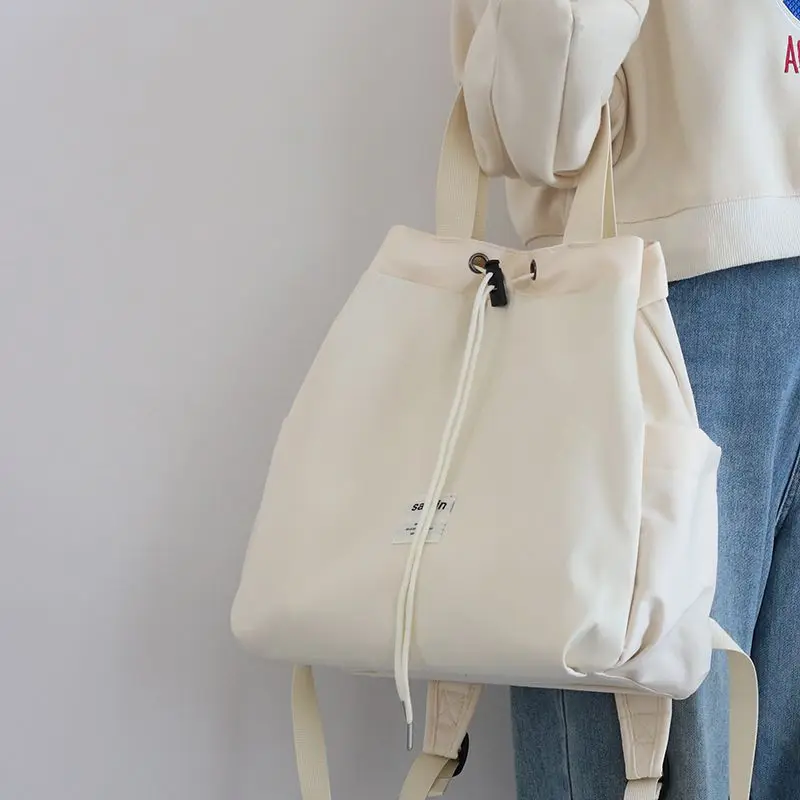Nylon Drawstring Women Backpacks Large capacity multifunctional backpack female shoulder bag big Travel Teenage Girl School Bag