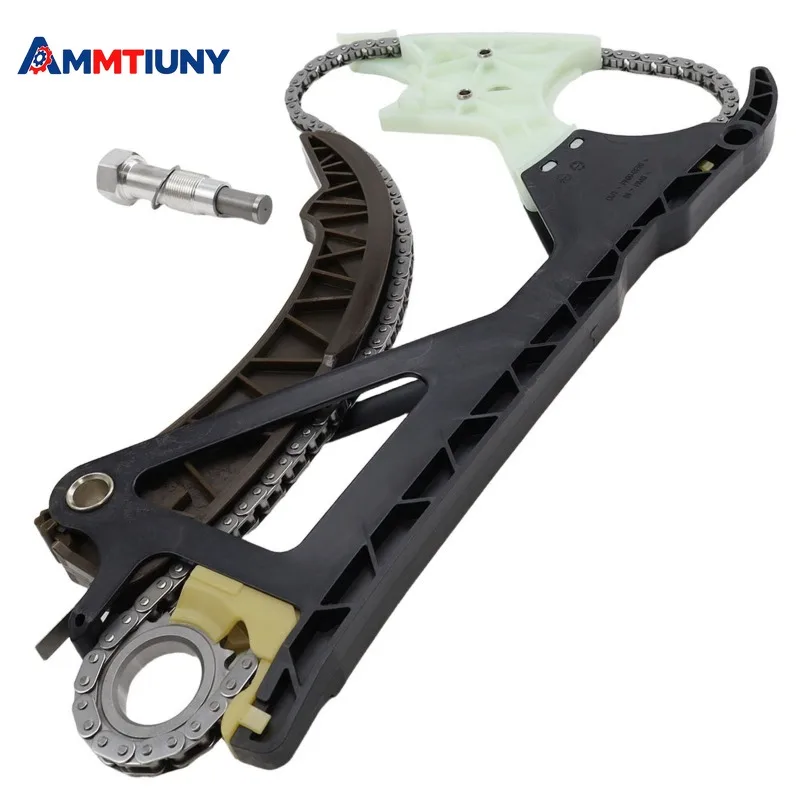 

Timing Chain Kit 5PCS Compatible with BMW 325 335 X3 X5 X6 F22 F23 N52 N55 Replace Part Number 11318648732 N51 N52 N55
