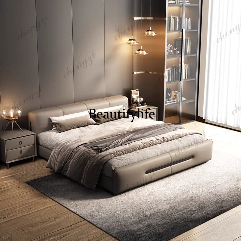 

Fashion Nordic Headboard frames andbed bases bedroom furniture Bed table luxury king sizebed home full size bed modern