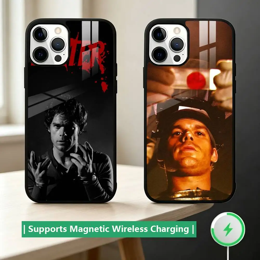 

Dexter Morgan Phone Case For IPhone17,16,15,14,13,12,11 Plus,Pro Allows Magnetic Wireless Charging